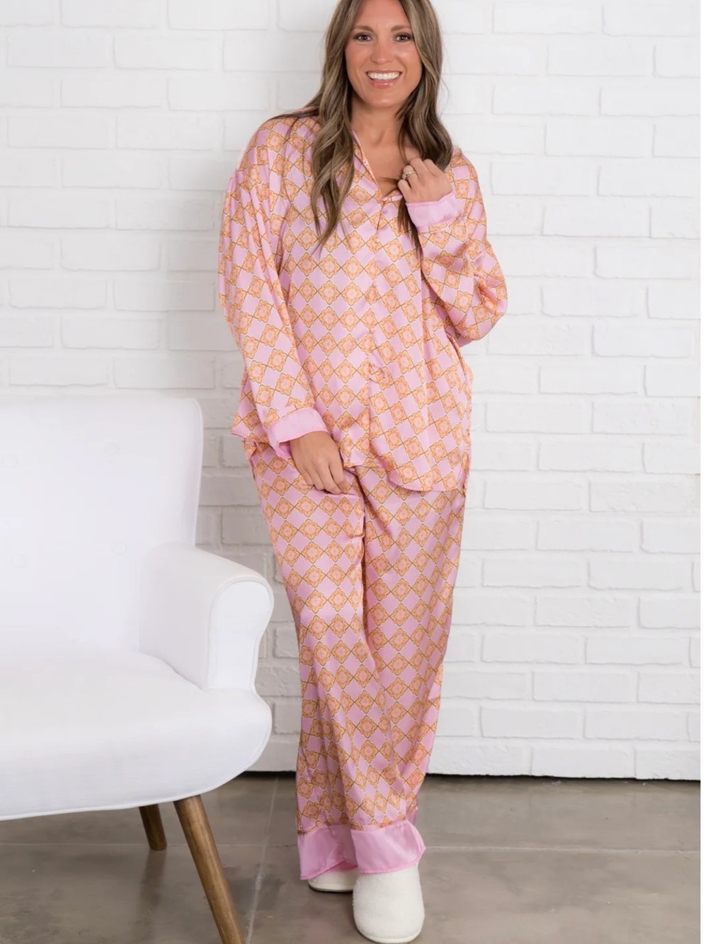 FREE PEOPLE SWEET LILAC DREAMY DAYS PJ SET SMALL